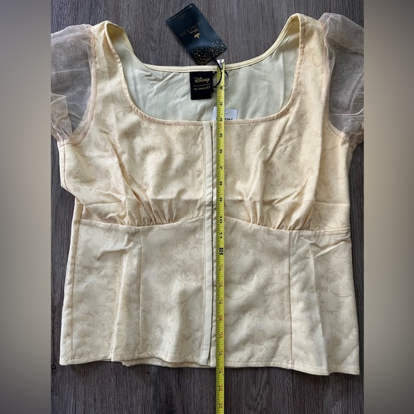 Disney Beauty And The Beast Bustier Top - Picture 7 of 8